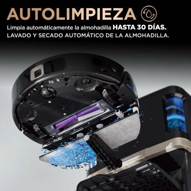 Robot aspirador Shark QI carga/vaciado automático