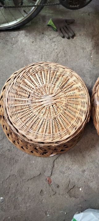 Cestas mimbre - artesanales