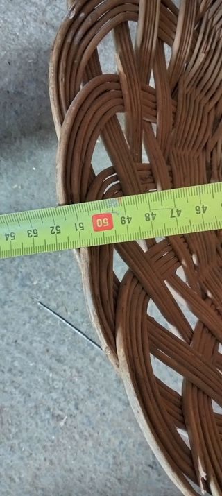 Cestas mimbre - artesanales