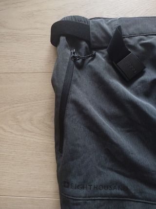 Pantalones cortos +8000 grises