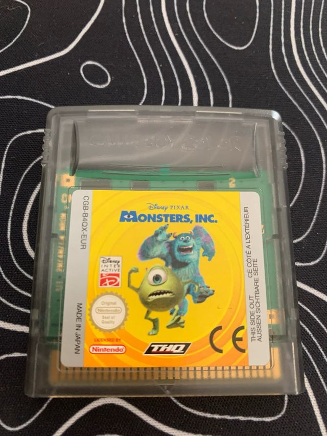 Juego GB: Monsters, Inc.