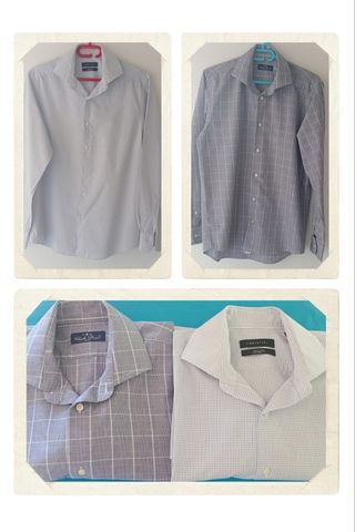 2 Camisas Hombre M Corte ingles 