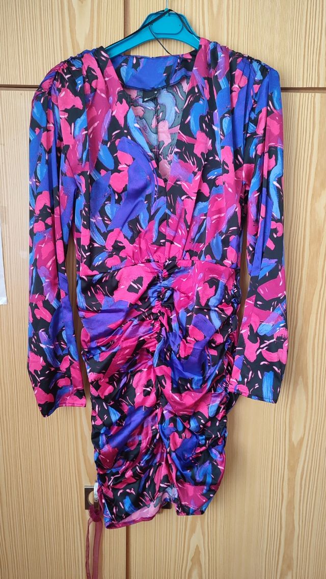 Vestido Gina Tricot multicolor