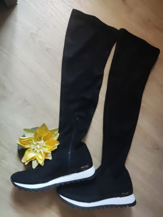 Botas altas negras Ulanka.