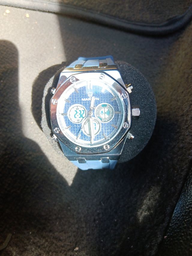 Orologio Martyn Line - Blu e argento