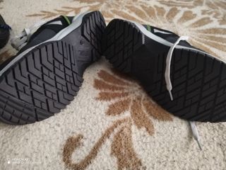 Zapatos seguridad Scandia - negros y verdes