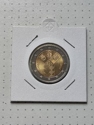 Moneda 2€ Estonia 2018 Estados Bálticos