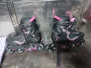 Patines y rodilleras