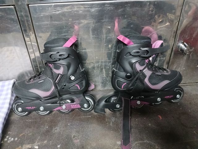 Patines y rodilleras 