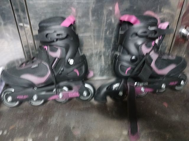 Patines y rodilleras 