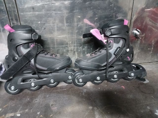 Patines y rodilleras 
