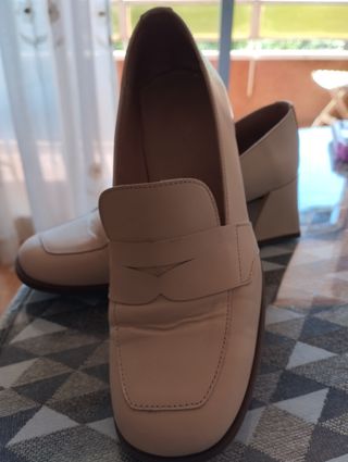 Mocasines Wonders beige 37