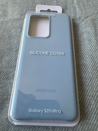 Funda Silicona Samsung Galaxy S20 Ultra - Azul
