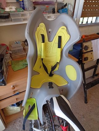 Silla portabebés bici niño