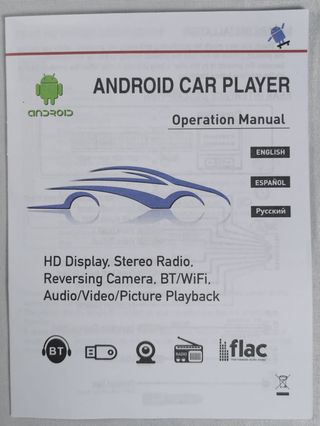 2 Din Android Car Multimedia Player 4G GPS Radio 
