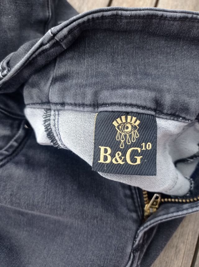 Vaqueros pitillo negros