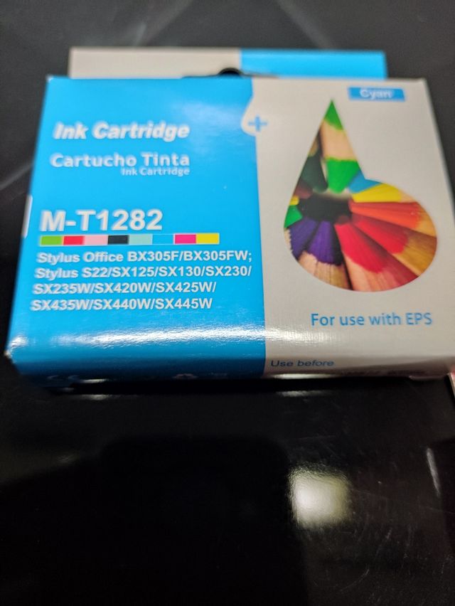 Cartuchos tinta Epson RE-T1281/82/84