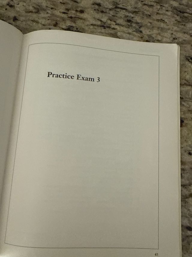 Think First Certificate: Practice Exams