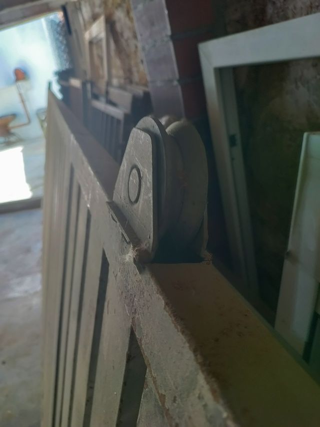 Portón corredizo 500x155 cm de hierro