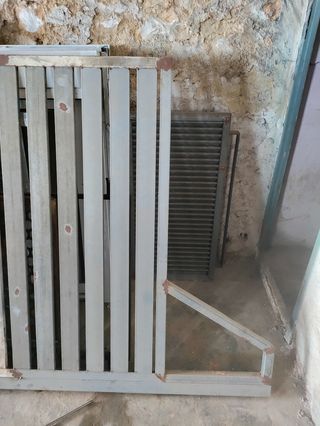 Portón corredizo 500x155 cm de hierro