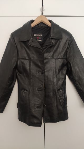 Chaqueta de piel vintage 
