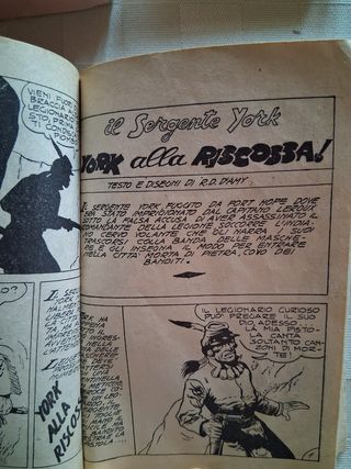 Raccolta 1serie "Il Sergente York" 1954 da 120L.