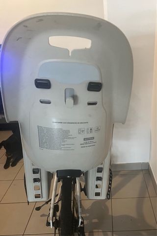 Silla portabebés bicicleta