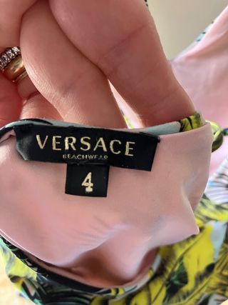 Costume Versace intero verde