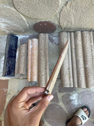 Cantoneras de cerámica - 9 unidades