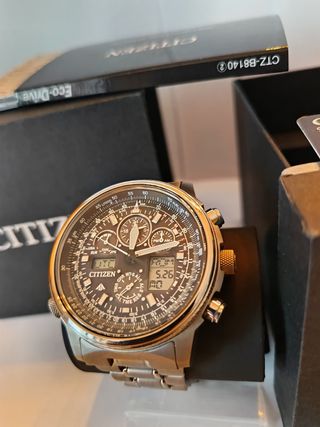 Citizen Eco-Drive Super Pilot Titanium