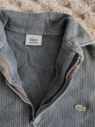 Sudadera Lacoste gris