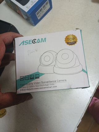 Cámara vigilancia ASEGAM 8MP