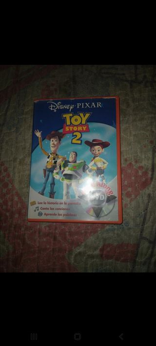 Películas DVD 1 y 2 toy story 2