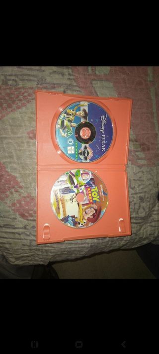 Películas DVD 1 y 2 toy story 2
