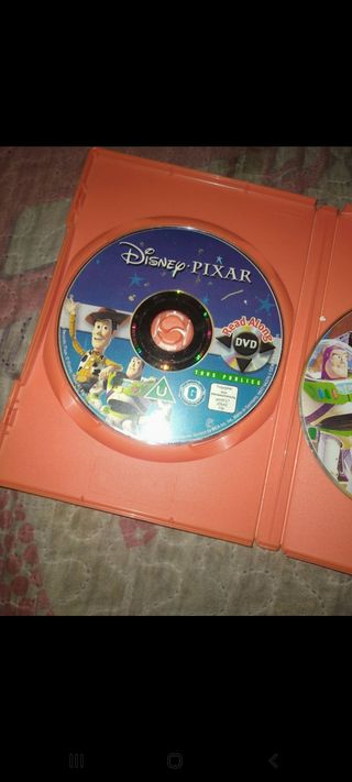 Películas DVD 1 y 2 toy story 2