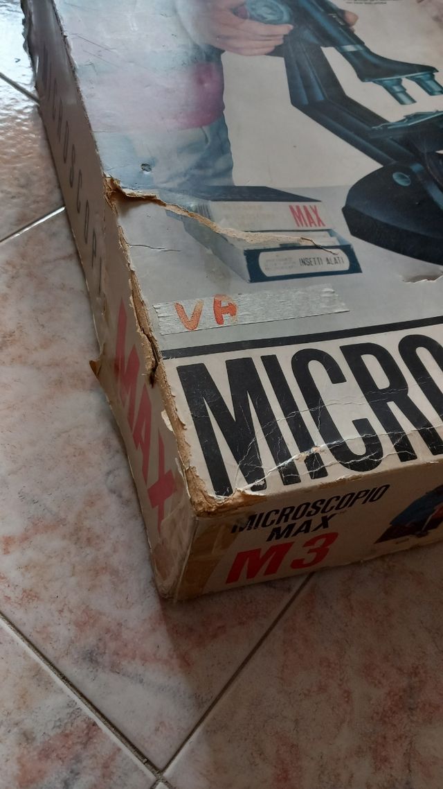 Microscopio Max M3 vintage