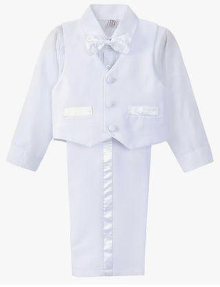 Traje niño blanco