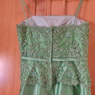 Vestido fiesta verde - Talla M
