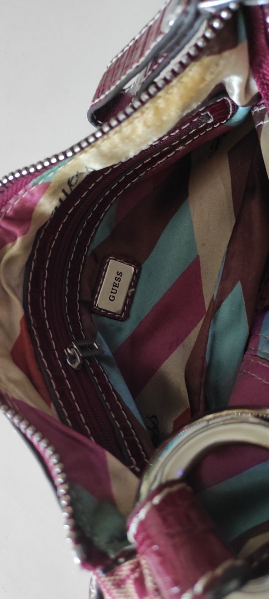 Mini borsa Guess rossa