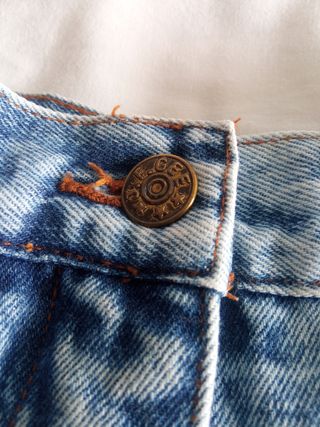 Bermuda vaquera azul