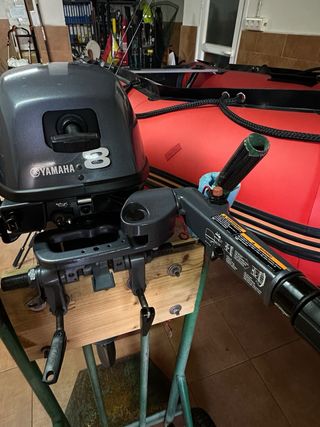 Zodiac con motor fueraborda Yamaha