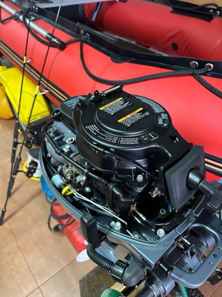 Zodiac con motor fueraborda Yamaha