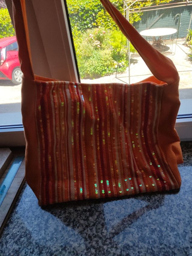 Borsa estiva arancione