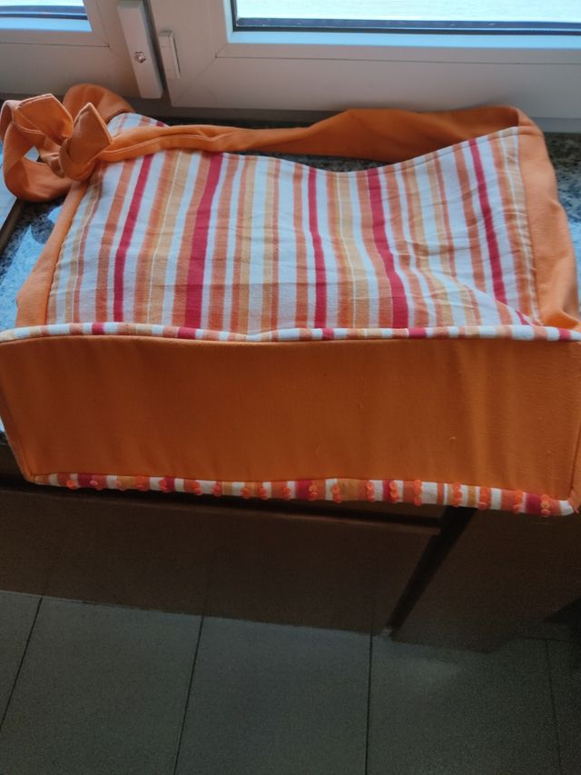 Borsa estiva arancione