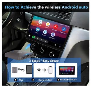 Adattatore Wireless Android Auto Plug & Play