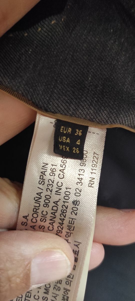 Americana Massimo Dutti azul marino