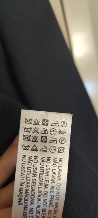 Americana Massimo Dutti azul marino