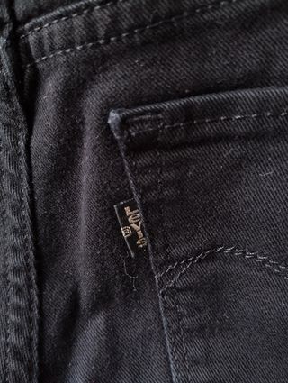 Pantalones vaqueros LEVI'S negros Demi Curve 31