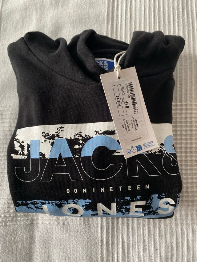 Sudadera Jack&Jones negra talla S
-para estrenar