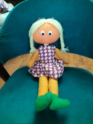 Muñeca Trapo Vintage años 70